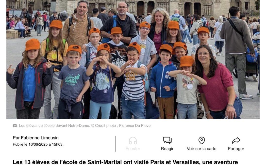 LES PEP 75 à l’honneur dans le journal Sud Ouest !